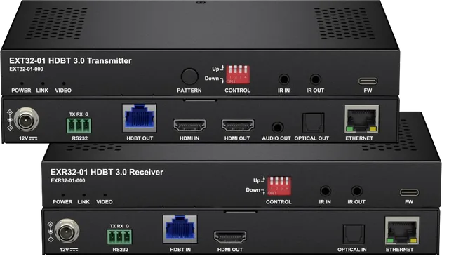 4K60444 HDR HDBT 3.0 Extender with Audio De-embedding
