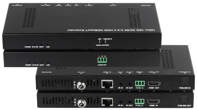 4K60 444 HDR HDBaseT Extender with ARC