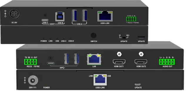 100m USB3.2 Extender with DisplayLink