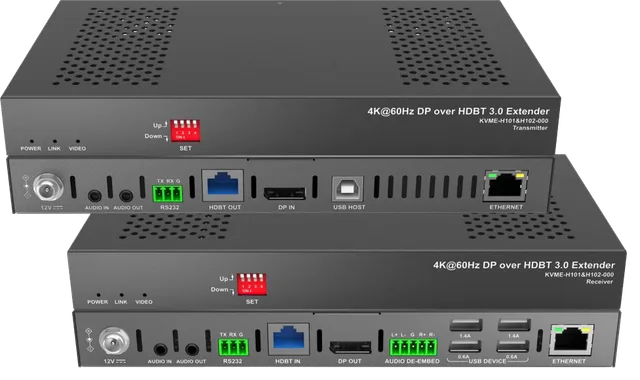 4K60444 DisplayPort KVM Extender