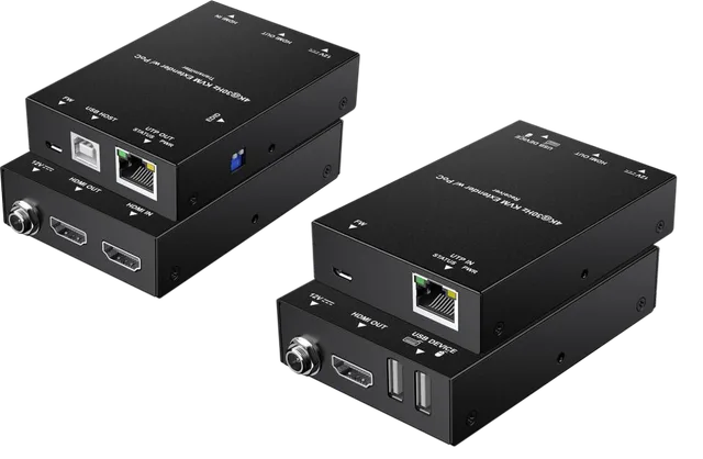 4K60 70m HDMI KVM Extender with PoC